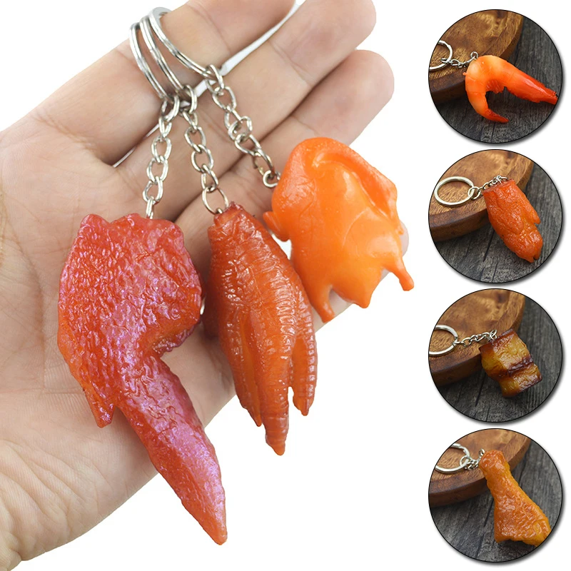 1PCS creative simulation food keychain PVC model gift soft glue fake braised pork belly pork trotters roast chicken pendant S78
1PCS creative simulation food keychain PVC model gift soft glue fake braised pork belly pork trotters roast chicken pendant S78