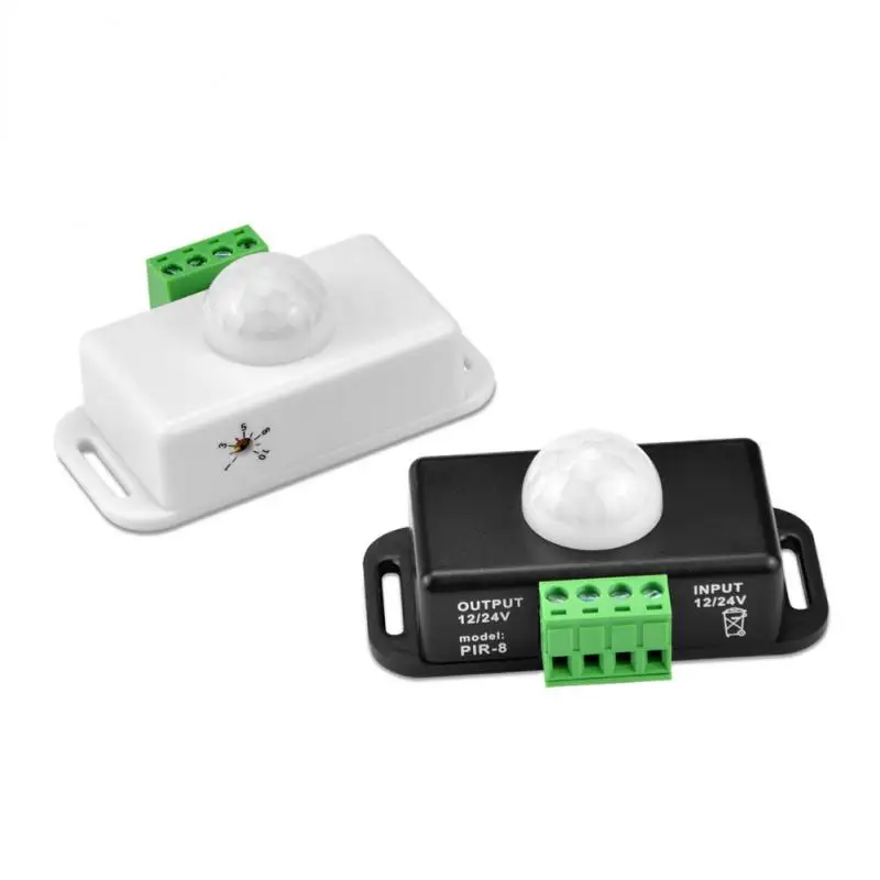 Automatic Adjustable PIR Motion Sensor Switch IR Infrared Detector Light Switch Module For LED Strip Light Lamp With Controller
Automatic Adjustable PIR Motion Sensor Switch IR Infrared Detector Light Switch Module For LED Strip Light Lamp With Controller