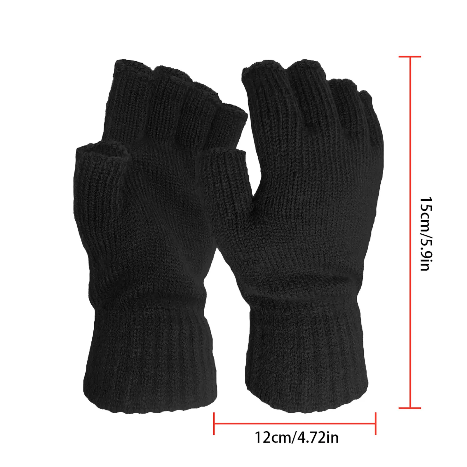 Women Men Fingerless Gloves Solid Color Half Finger Knitted Mittens Winter Soft Warmer Unisex Basic Female Gloves Guantes
Women Men Fingerless Gloves Solid Color Half Finger Knitted Mittens Winter Soft Warmer Unisex Basic Female Gloves Guantes