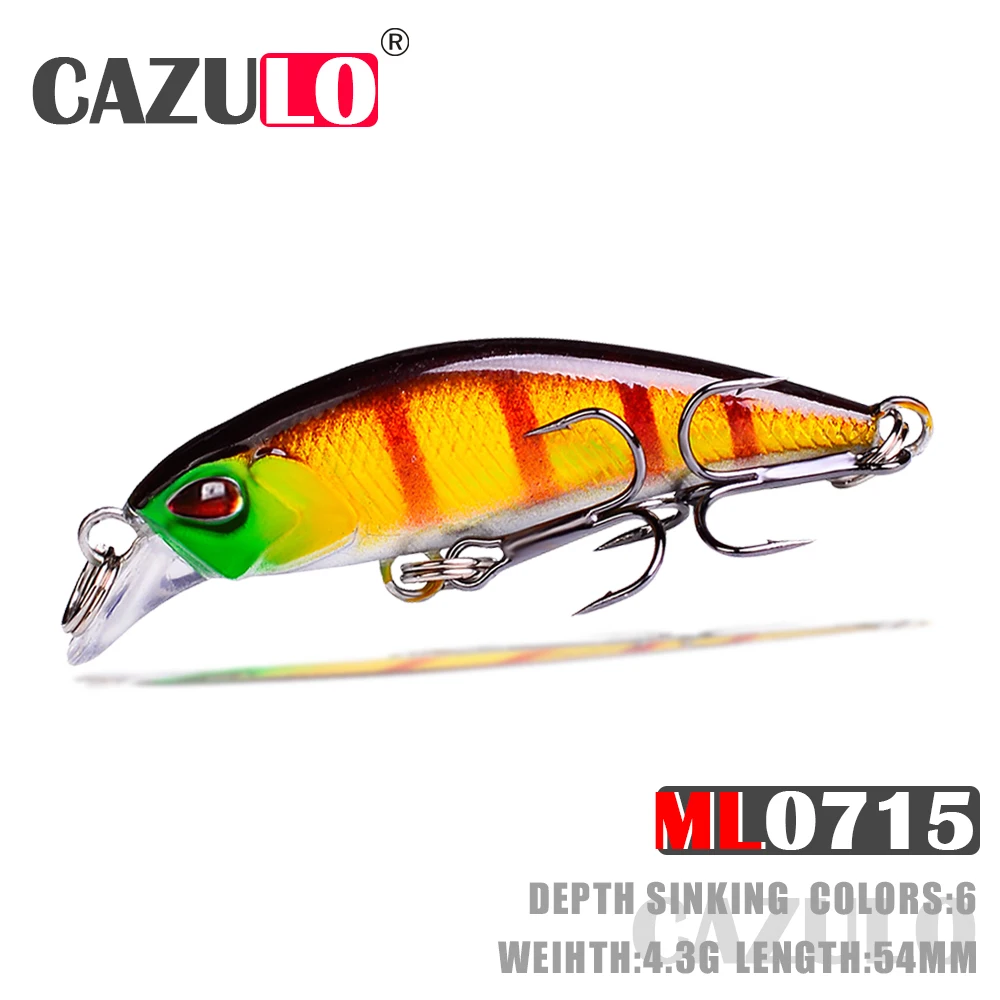 Sinking Minnow Fishing Lures Accesorios Isca Artificial Weights 4.3g 54mm De Pesca Wobblers Trolling Tackle For Pike Fish Leurre
Sinking Minnow Fishing Lures Accesorios Isca Artificial Weights 4.3g 54mm De Pesca Wobblers Trolling Tackle For Pike Fish Leurre