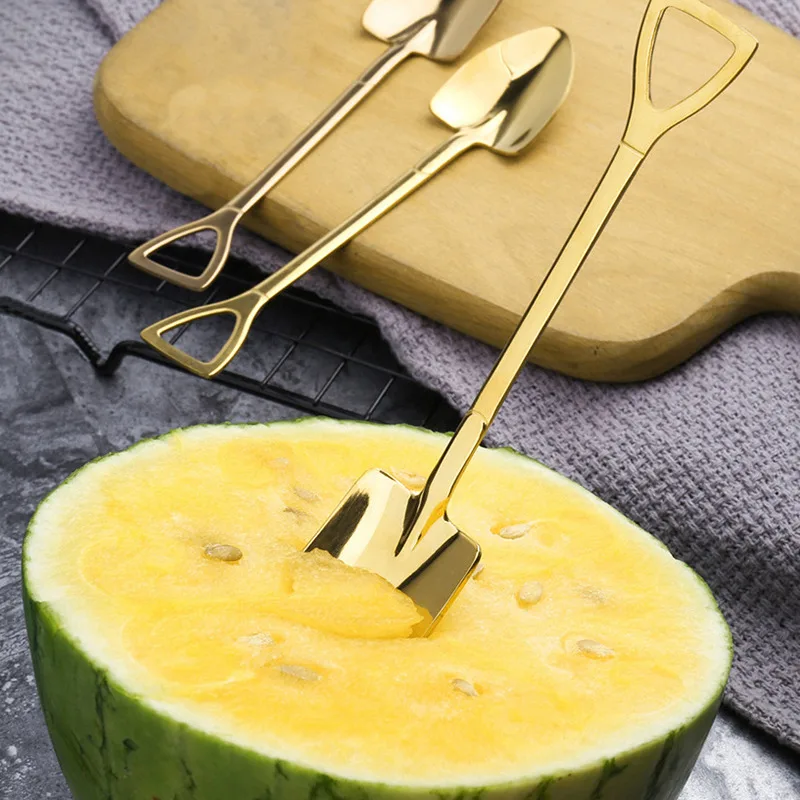 1PCS Stainless Steel Iron Shovel Spoon Coffee Ice Cream Spoon Engineering Shovel Retro Cute Square Head Spoon Kitchen Gadget
1PCS Stainless Steel Iron Shovel Spoon Coffee Ice Cream Spoon Engineering Shovel Retro Cute Square Head Spoon Kitchen Gadget