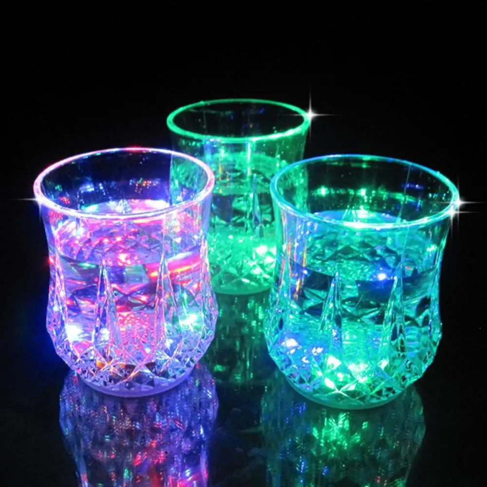 LED Flashing Glowing Water Liquid Activated Light-up Wine Beer Glass Cup Mug Luminous Party Bar Drink Cup drop shipping
LED Flashing Glowing Water Liquid Activated Light-up Wine Beer Glass Cup Mug Luminous Party Bar Drink Cup drop shipping