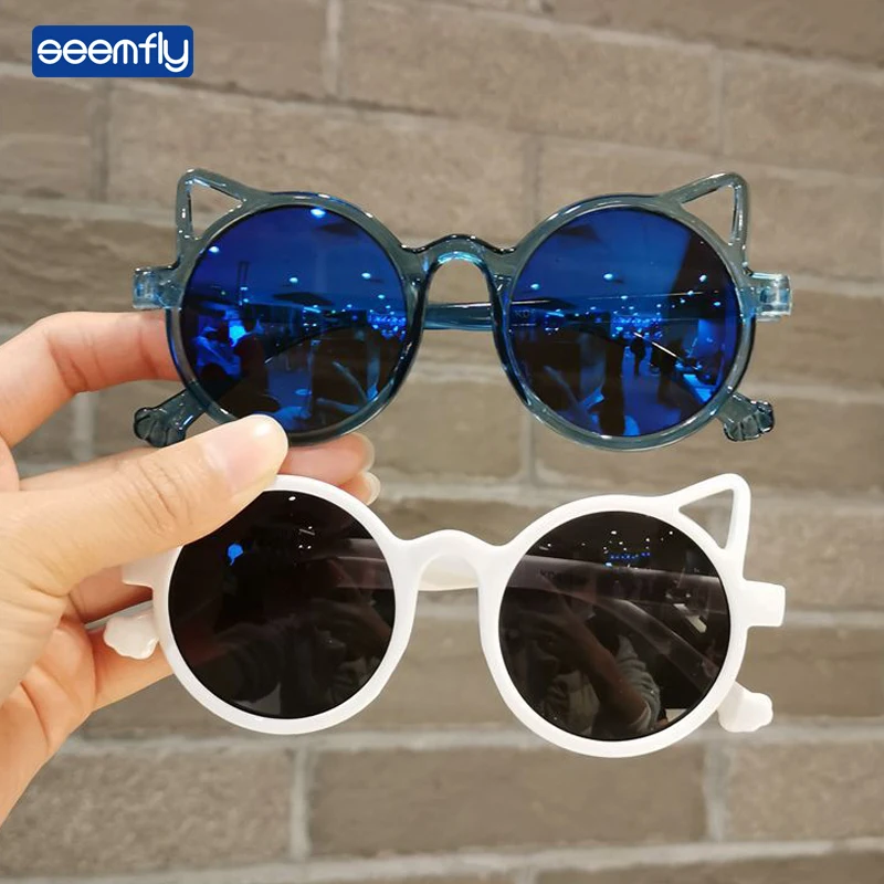 Солнцезащитные очки Seemfly круглые прозрачные с кошачьими ушками UV400 для мальчиков и девочек, 2021
Солнцезащитные очки Seemfly круглые прозрачные с кошачьими ушками UV400 для мальчиков и девочек, 2021