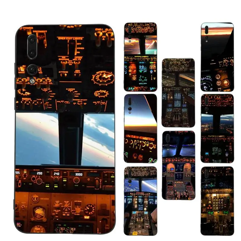 Aircraft airplane cockpit Phone Case Soft Silicone Case For Huawei P 30lite p30 20pro p40lite P30 Capa
Aircraft airplane cockpit Phone Case Soft Silicone Case For Huawei P 30lite p30 20pro p40lite P30 Capa