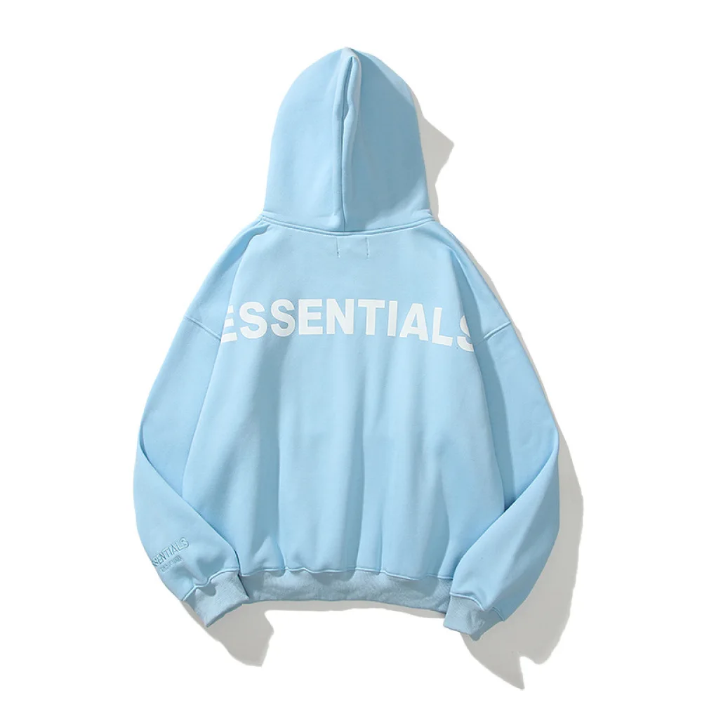 Reflective Essentials Sweatshirts Classic Casual Pink Blue Black White Embroidery Essentials Hoodie FOG Pullover
Reflective Essentials Sweatshirts Classic Casual Pink Blue Black White Embroidery Essentials Hoodie FOG Pullover