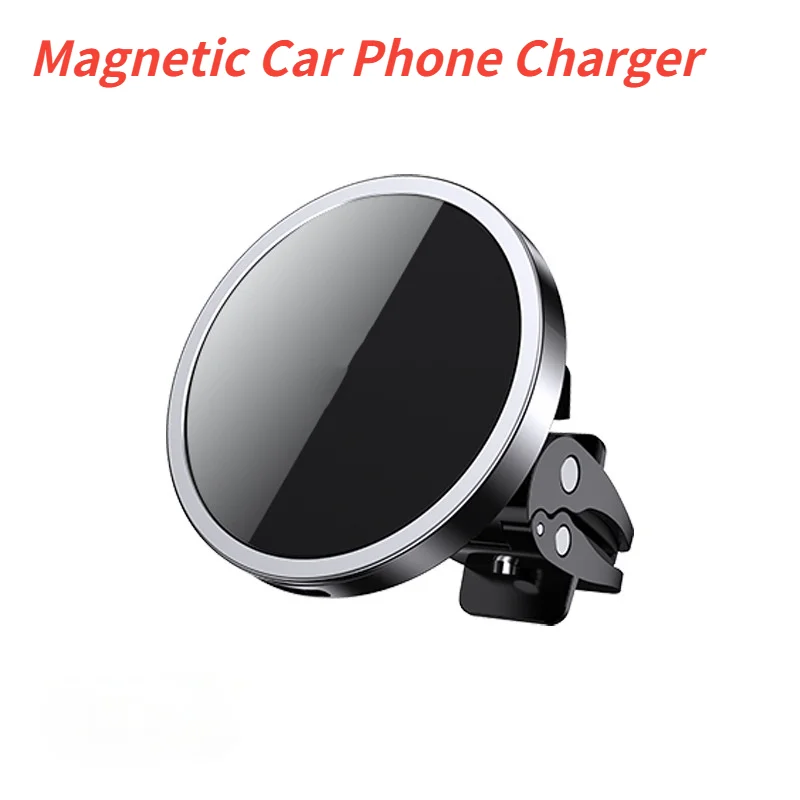 15W QI Car Phone Charger Air Outlet Magnetic Phone Holder for IPhone12 Wireless Fast Charging Car Phone Holder
15W QI Car Phone Charger Air Outlet Magnetic Phone Holder for IPhone12 Wireless Fast Charging Car Phone Holder