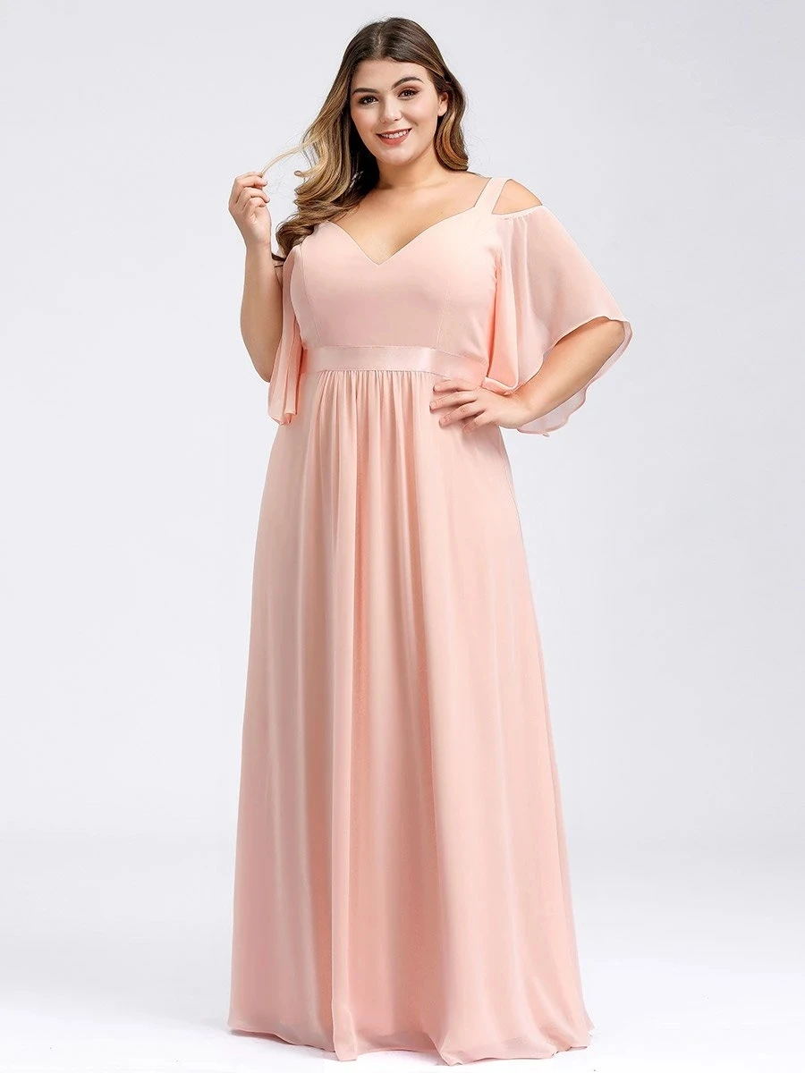 Ever Pretty Women's Cold Shoulder Chiffon Plus Size Wholesale Bridesmaid Dresses Vestidos De Gala
Ever Pretty Women's Cold Shoulder Chiffon Plus Size Wholesale Bridesmaid Dresses Vestidos De Gala