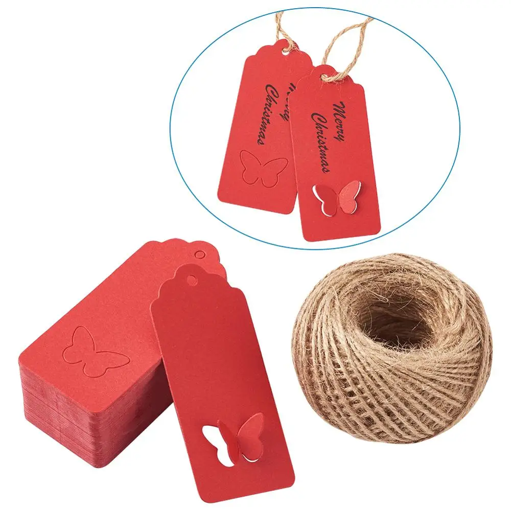 100pcs Price Label Display Kraft Paper Price Tags for Jewelry Gift Hangtag with String 9x4.05x0.03cm 
100pcs Price Label Display Kraft Paper Price Tags for Jewelry Gift Hangtag with String 9x4.05x0.03cm