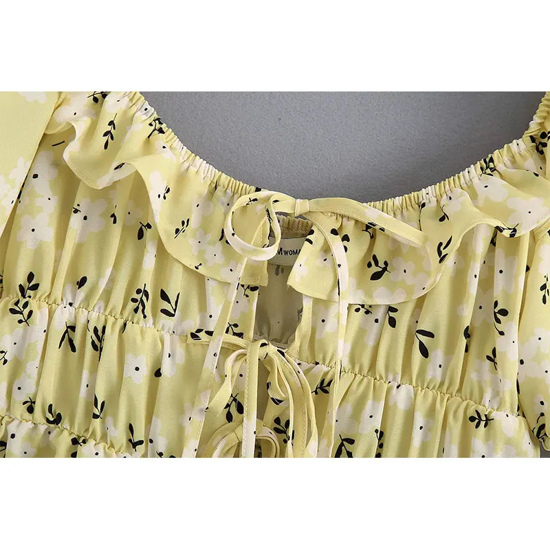 Nlzgmsj za women vintage floral crop shirt bow short sleeve 2020 summer chic female sexy slim shirt tops
Nlzgmsj za women vintage floral crop shirt bow short sleeve 2020 summer chic female sexy slim shirt tops