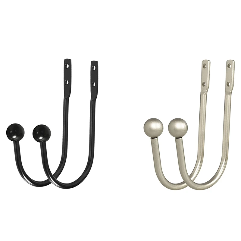 Curtain Holdbacks,Wall Mounted Curtain Tieback Hooks,Metal Decorative Window Drapery Holder Curtain Hook
Curtain Holdbacks,Wall Mounted Curtain Tieback Hooks,Metal Decorative Window Drapery Holder Curtain Hook