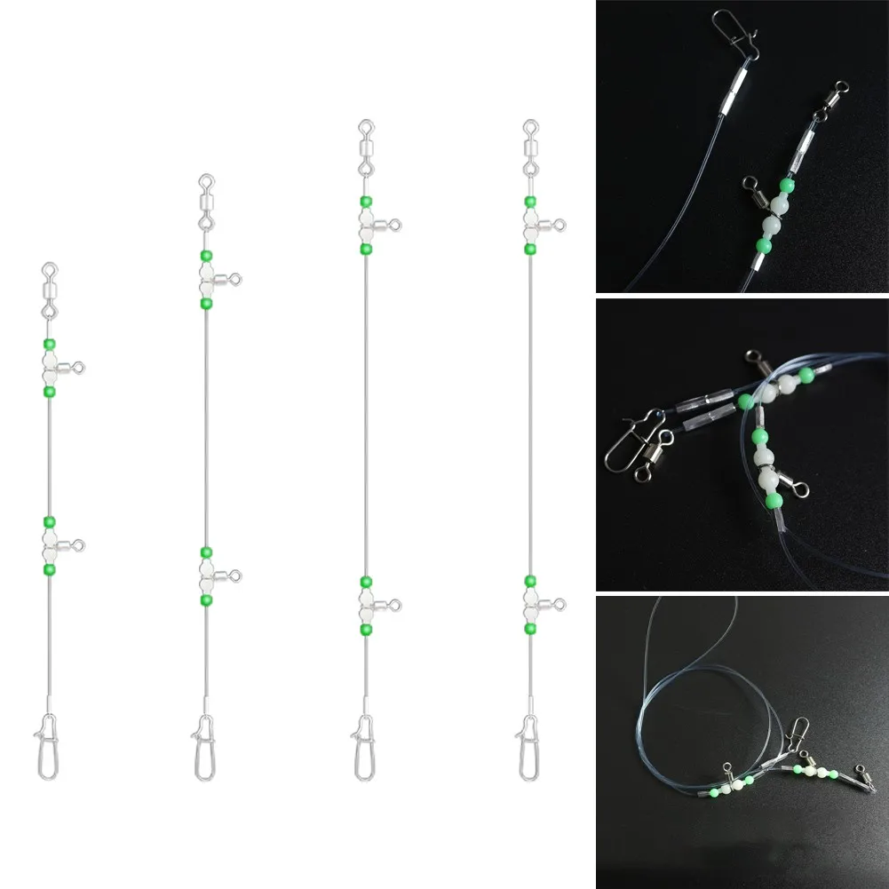 Fishing Tackle Line Swivel Night Luminous Bead Pin Rolling Connector 360° Rotation Luminous Rolling Connector Fishing Tool
Fishing Tackle Line Swivel Night Luminous Bead Pin Rolling Connector 360° Rotation Luminous Rolling Connector Fishing Tool