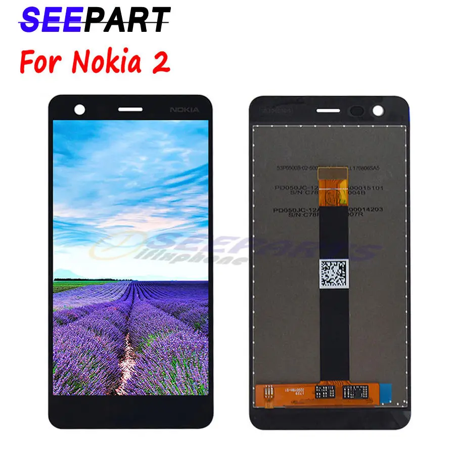 5.0'' Tested LCD For Nokia 2 LCD Screen Display Digitizer Assembly LCD For Nokia 2 Screen Replacement
5.0'' Tested LCD For Nokia 2 LCD Screen Display Digitizer Assembly LCD For Nokia 2 Screen Replacement