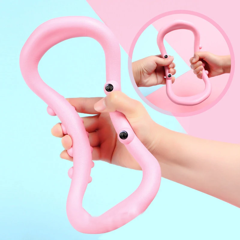Stretch Neck Massage Leg Exercise Magnetic Therapy New Arrival Yoga Ring Calf Pilates Ring Fitness Circle for Back
Stretch Neck Massage Leg Exercise Magnetic Therapy New Arrival Yoga Ring Calf Pilates Ring Fitness Circle for Back