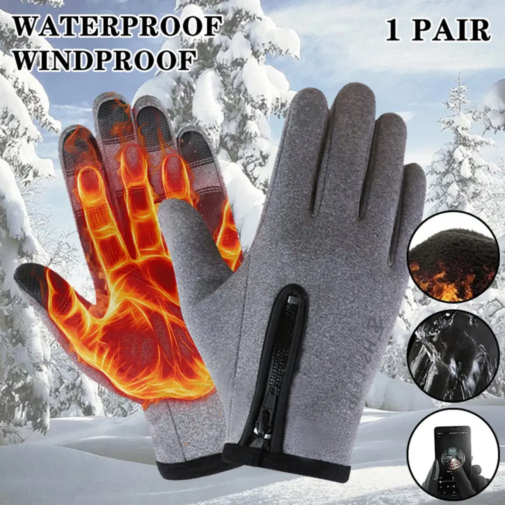 Cold-proof Ski Gloves Waterproof Gloves Cycling Fluff Warm Gloves For Touch screen Cold Weather Windproof Anti Slip Glove Finger
Cold-proof Ski Gloves Waterproof Gloves Cycling Fluff Warm Gloves For Touch screen Cold Weather Windproof Anti Slip Glove Finger
