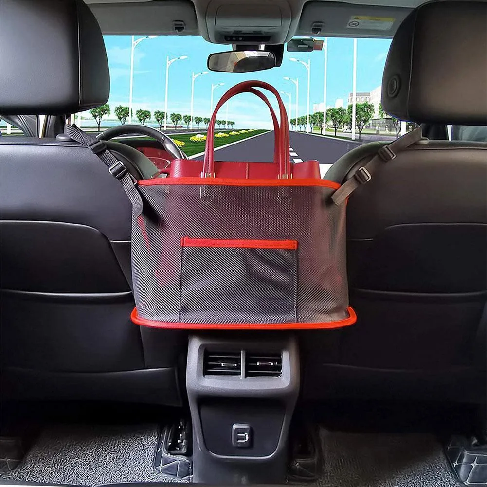 Large Capacity Car Seat Net Pocket Handbag Purse Holder Bag Organizer Storage Pet Net Barrier Dog Pouch Between Back Seats
Large Capacity Car Seat Net Pocket Handbag Purse Holder Bag Organizer Storage Pet Net Barrier Dog Pouch Between Back Seats