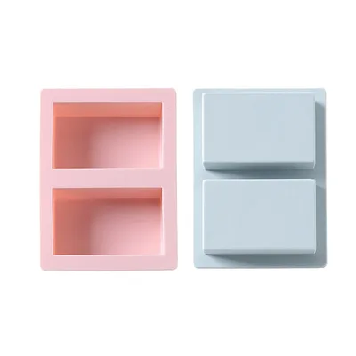 

10pcs Silicone Soap Mold Therapy Bar Soap Making Tools DIY Square Spa Soaps Mould Silicone Soap Form