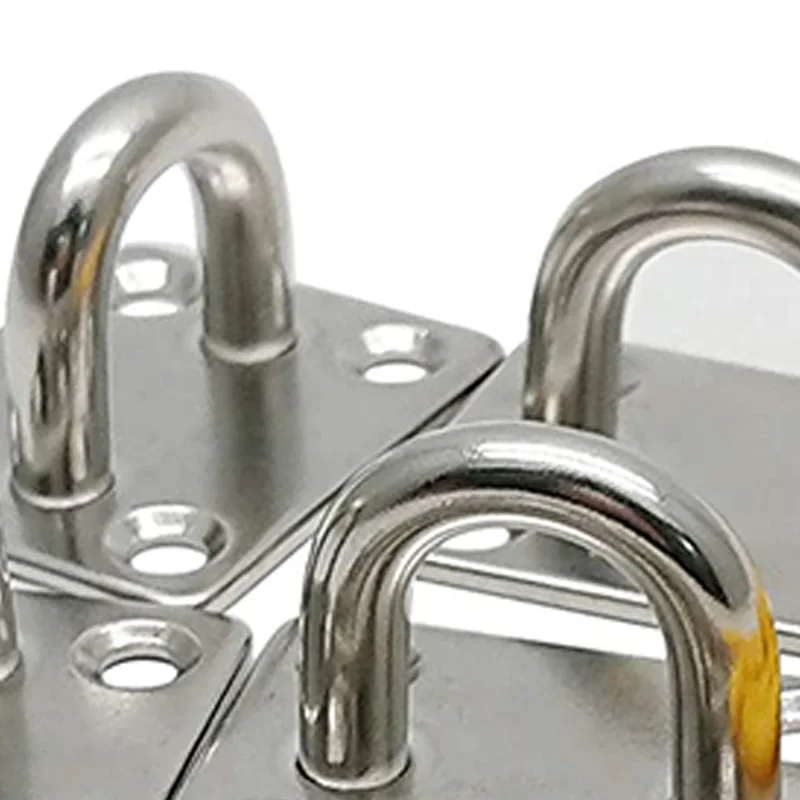 2 x 1.6 Inch Stainless Steel Ceiling Hook Pad Eye Plate Marine Hardware Staple Hook Loop Screws Mount 4 Pcs
2 x 1.6 Inch Stainless Steel Ceiling Hook Pad Eye Plate Marine Hardware Staple Hook Loop Screws Mount 4 Pcs