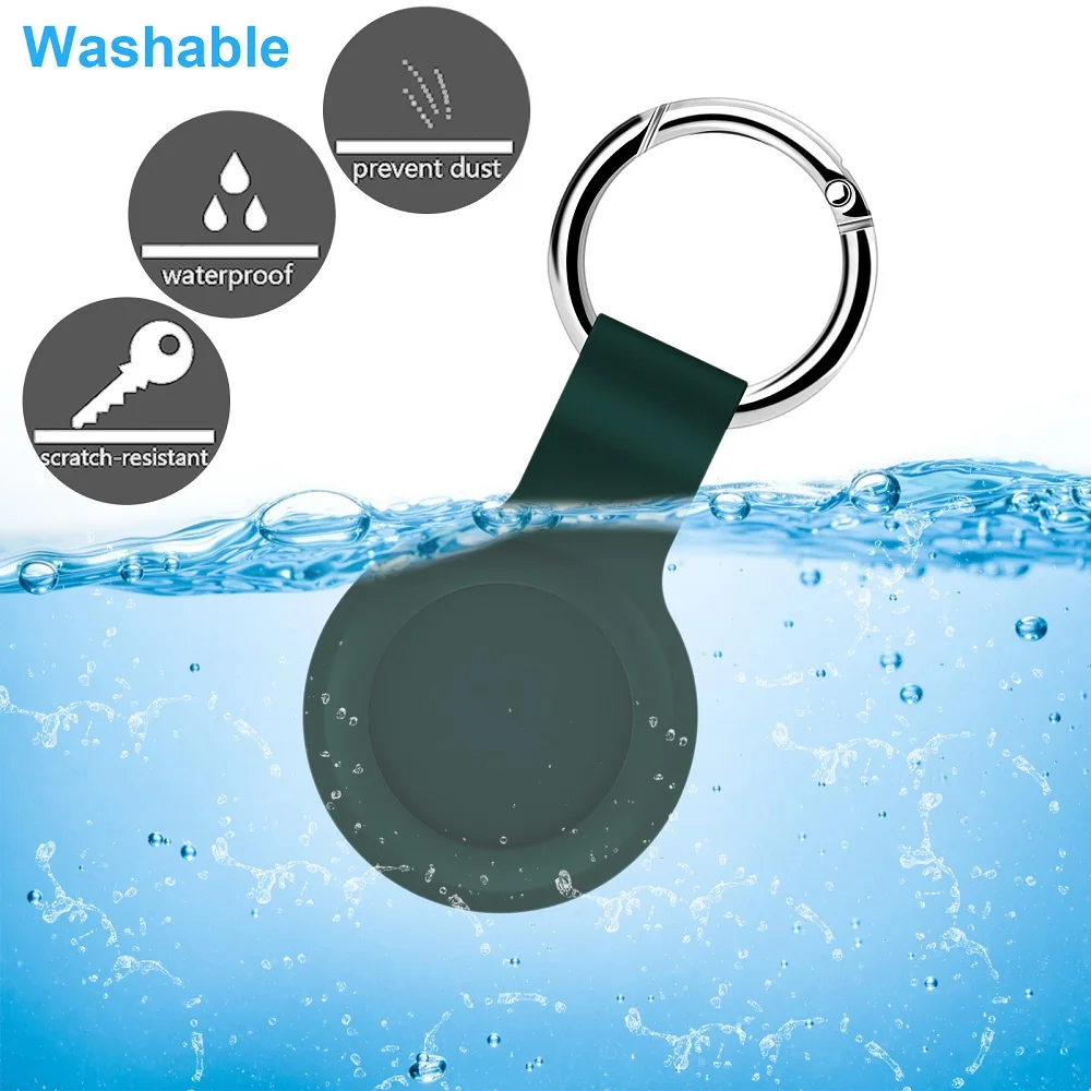 NEW Liquid Silicone Cover Protective Case Locator Protector Shell For Airtags Smart Bluetooth Wireless Tracker Anti-lost Tracker
NEW Liquid Silicone Cover Protective Case Locator Protector Shell For Airtags Smart Bluetooth Wireless Tracker Anti-lost Tracker