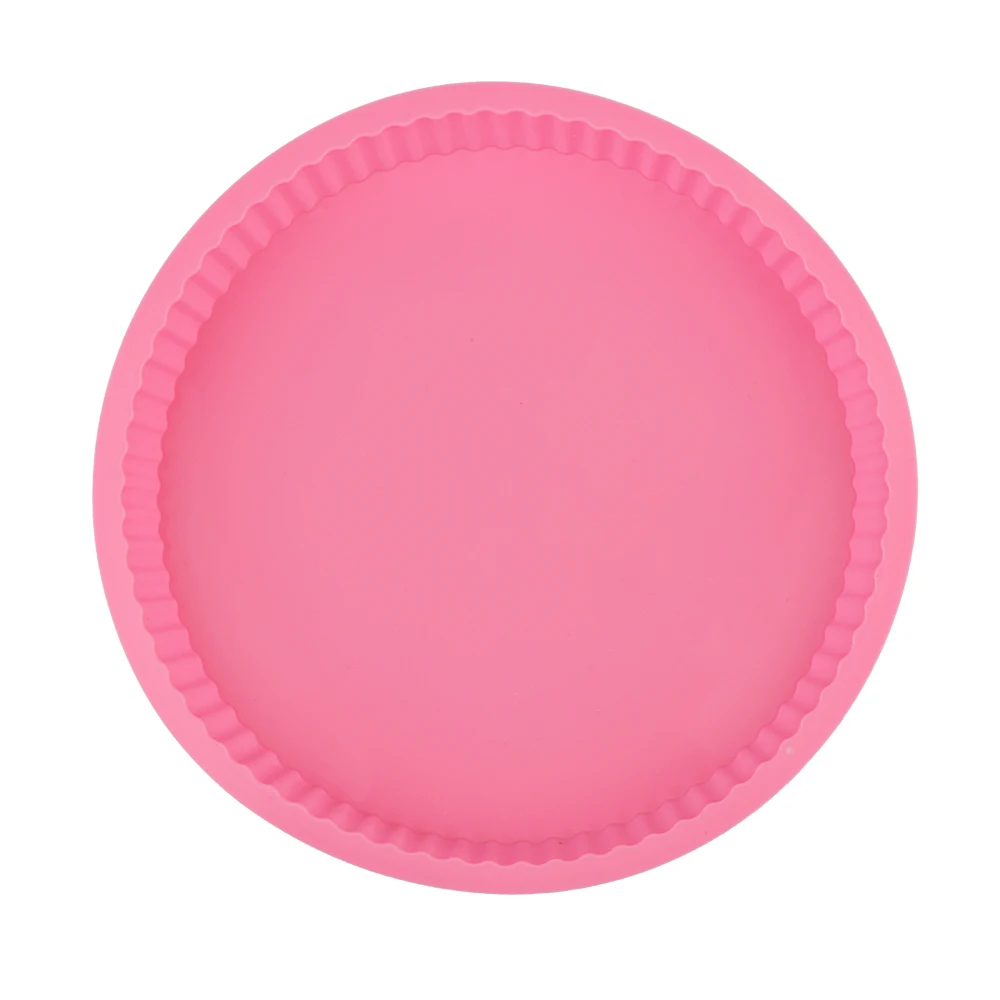Silicone cake Round Pan 9inch Pattern Edg Silicone Cake Mold Oven Baking Tools Chiffon Cake Pizza Pan Bakeware (Colors Random)
Silicone cake Round Pan 9inch Pattern Edg Silicone Cake Mold Oven Baking Tools Chiffon Cake Pizza Pan Bakeware (Colors Random)