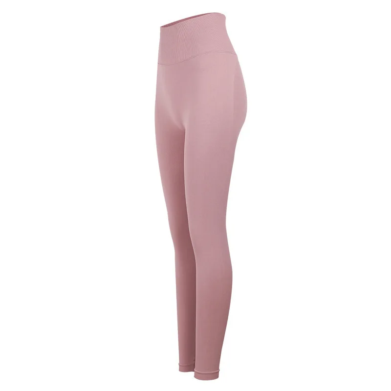 2021 summer new style European and American peach hip knitted high waist hip fitness pants high stretch quick-drying tights
2021 summer new style European and American peach hip knitted high waist hip fitness pants high stretch quick-drying tights