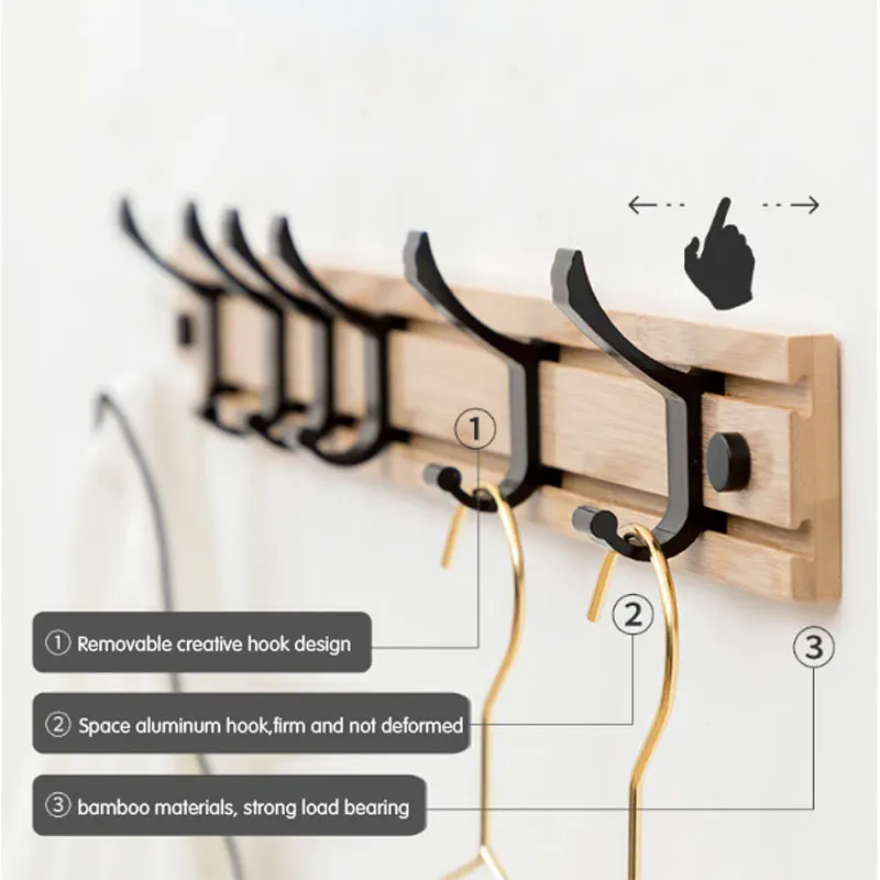 Nordic Fashion Style Bedroom Furniture Coat Rack Clothes Hanger Hooks Living Room Closet Bamboo Hat Racks Coat Hanger Wall Hook
Nordic Fashion Style Bedroom Furniture Coat Rack Clothes Hanger Hooks Living Room Closet Bamboo Hat Racks Coat Hanger Wall Hook