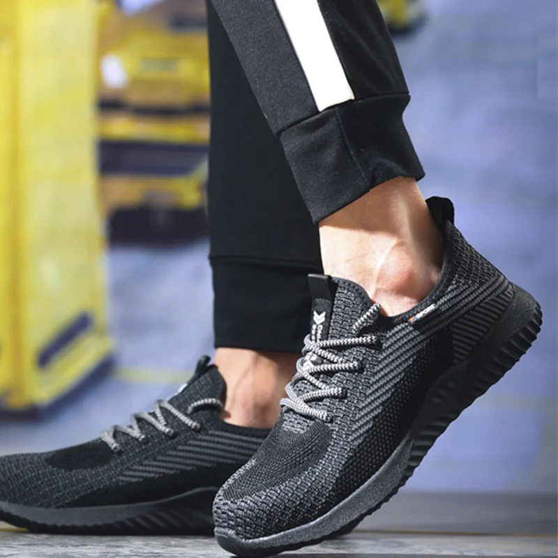 Breathable Safety Shoes Men's Work Boots Steel Toe Cap Puncture-Proof Indestructible Security Shoes Light Comfortable Sneakers
Breathable Safety Shoes Men's Work Boots Steel Toe Cap Puncture-Proof Indestructible Security Shoes Light Comfortable Sneakers