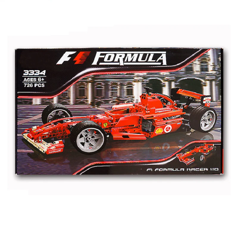 Decool Formula F1 Racing Car 1:10 Model 3334 726pcs action figure toys Bricks toys for Children LPS for lepines technic Ferrarie
Decool Formula F1 Racing Car 1:10 Model 3334 726pcs action figure toys Bricks toys for Children LPS for lepines technic Ferrarie