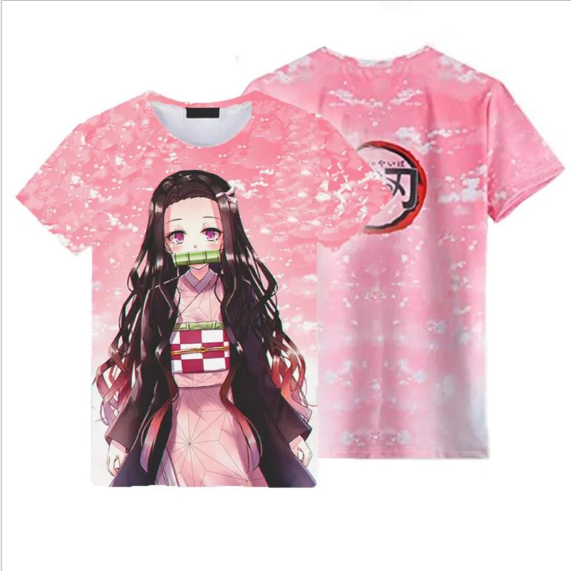 Popular anime Demon Slayer summer short-sleeved breathable T-shirt fashion 3D digital printing T-shirt for men and women
Popular anime Demon Slayer summer short-sleeved breathable T-shirt fashion 3D digital printing T-shirt for men and women