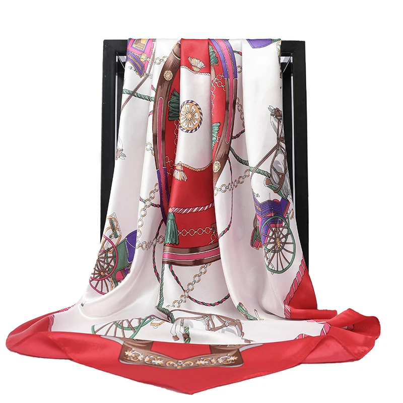2021 Fashion Hair Scarf For Women Kerchief Black Silk Satin Hijab Scarfs 90cm*90cm Square Shawls Neckerchief Scarves For Ladies
2021 Fashion Hair Scarf For Women Kerchief Black Silk Satin Hijab Scarfs 90cm*90cm Square Shawls Neckerchief Scarves For Ladies