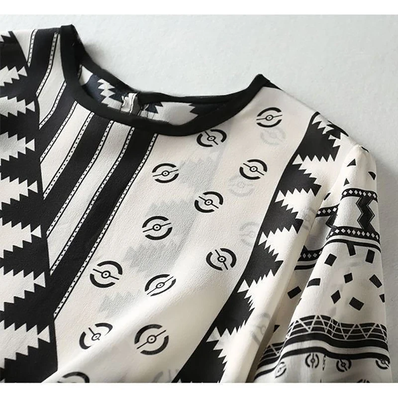 Women Spring Summer Style Chiffon Blouses Shirts Lady Casual Short Sleeve Printed Chiffon Blusas Tops DF3817
Women Spring Summer Style Chiffon Blouses Shirts Lady Casual Short Sleeve Printed Chiffon Blusas Tops DF3817