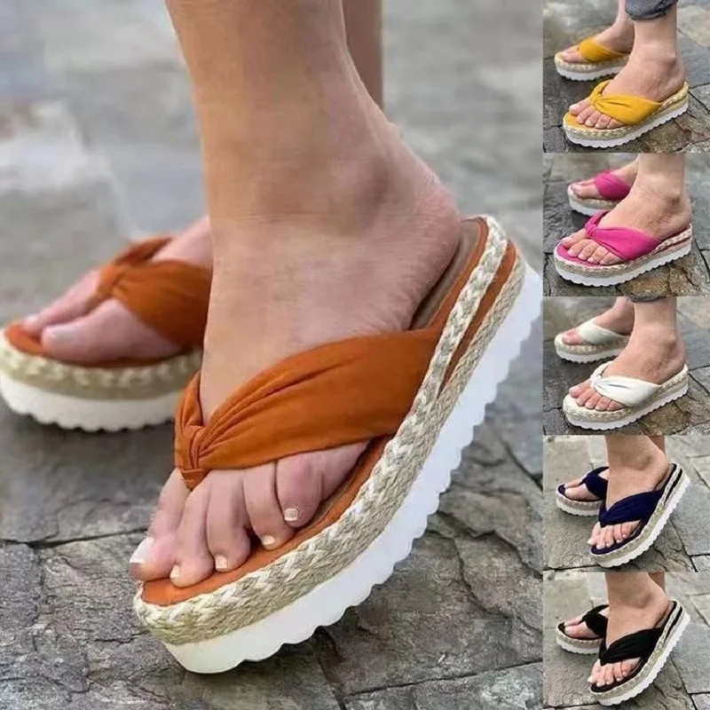 Slippers Women Summer Fashion Women's Sandals 2021 New Hemp Rope Women's Slipper Beach Slides Platform Shoes Womens Sandalias
Slippers Women Summer Fashion Women's Sandals 2021 New Hemp Rope Women's Slipper Beach Slides Platform Shoes Womens Sandalias