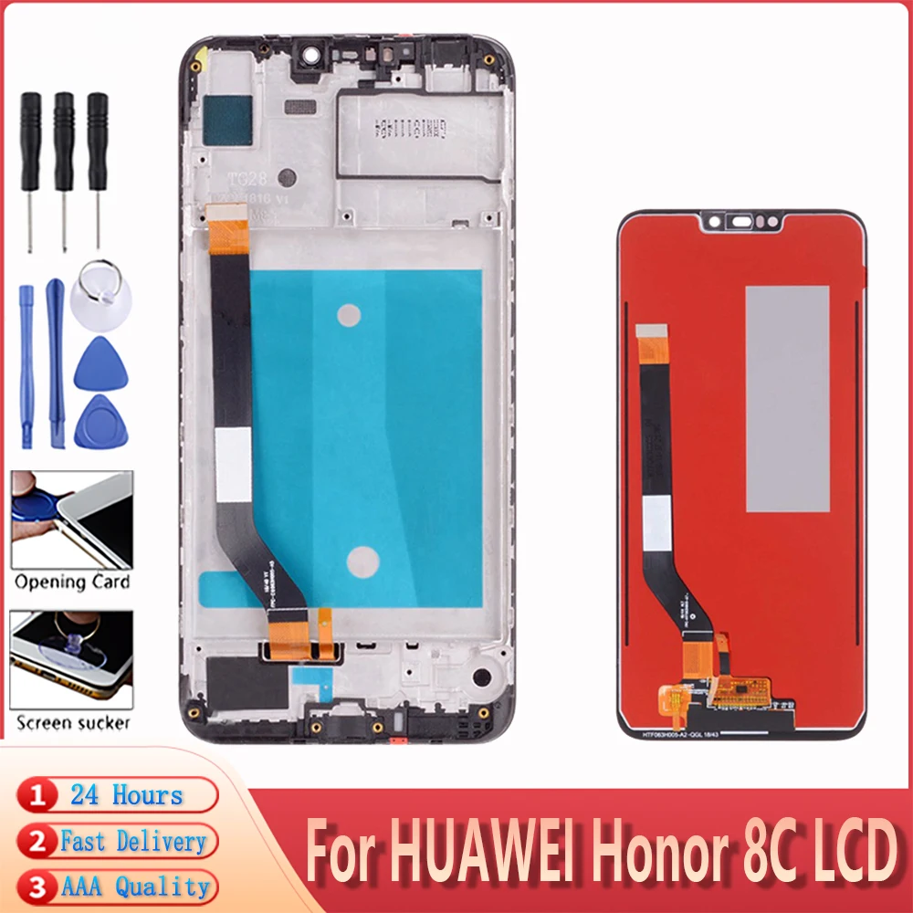 ЖК-дисплей 6,26 ''для Huawei Honor 8C с сенсорной панелью и дигитайзером в сборе, сменный ЖК-дисплей для Honor Paly 8C
ЖК-дисплей 6,26 ''для Huawei Honor 8C с сенсорной панелью и дигитайзером в сборе, сменный ЖК-дисплей для Honor Paly 8C