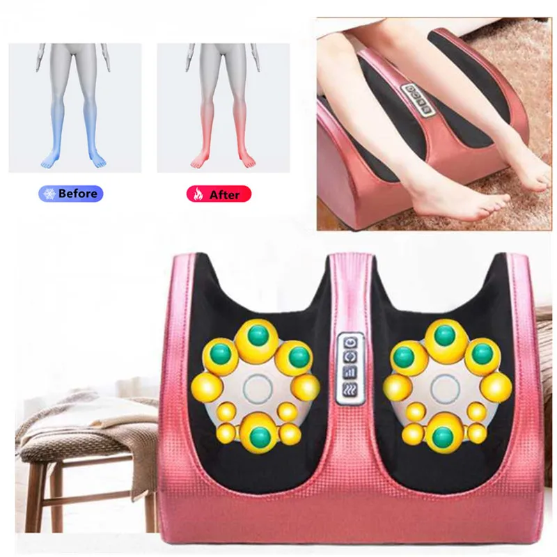 Электрический вибрирующий массажер, шиацу, массажер для ног, подогрев, инструмент для облегчения боли в ногах 
Электрический вибрирующий массажер, шиацу, массажер для ног, подогрев, инструмент для облегчения боли в ногах