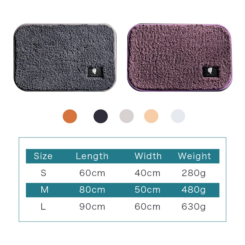 High Quality Home Bath Mat Non-Slip Bathroom Carpet Rectangle Washable Mats Microfiber Home Carpets kitchen Toilet Floor Decor
High Quality Home Bath Mat Non-Slip Bathroom Carpet Rectangle Washable Mats Microfiber Home Carpets kitchen Toilet Floor Decor