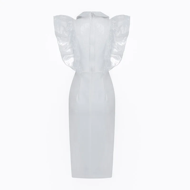 Beateen New Dress Deep V Neck Sleeveless Floral Lace Pearl Button Midi Sheath Club Party Dresses 2020
Beateen New Dress Deep V Neck Sleeveless Floral Lace Pearl Button Midi Sheath Club Party Dresses 2020