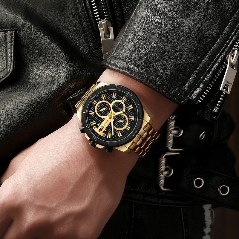 Men Watch CURREN 8337 Stainless Steel Business Clock Chronograph Army Sports Quartz Male Watches Relogio Masculino
Men Watch CURREN 8337 Stainless Steel Business Clock Chronograph Army Sports Quartz Male Watches Relogio Masculino