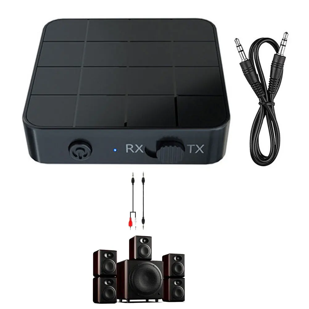 Bluetooth 5.0 Audio Receiver Transmitter 3.5mm AUX Jack RCA USB Dongle Stereo Wireless Adapter With Mic For Car TV PC Headphone
Bluetooth 5.0 Audio Receiver Transmitter 3.5mm AUX Jack RCA USB Dongle Stereo Wireless Adapter With Mic For Car TV PC Headphone