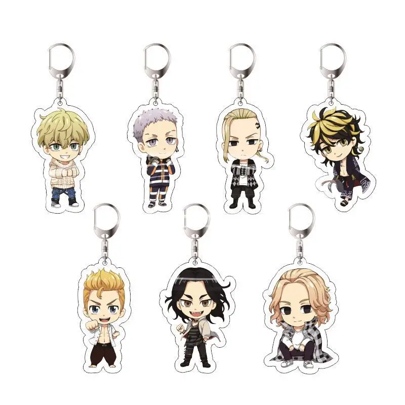 Creative Cartoon Anime Acrylic Keychain Cute Anime Tokyo Swastika Avengers Sano Manjiro Hanagaki Budo
Creative Cartoon Anime Acrylic Keychain Cute Anime Tokyo Swastika Avengers Sano Manjiro Hanagaki Budo
