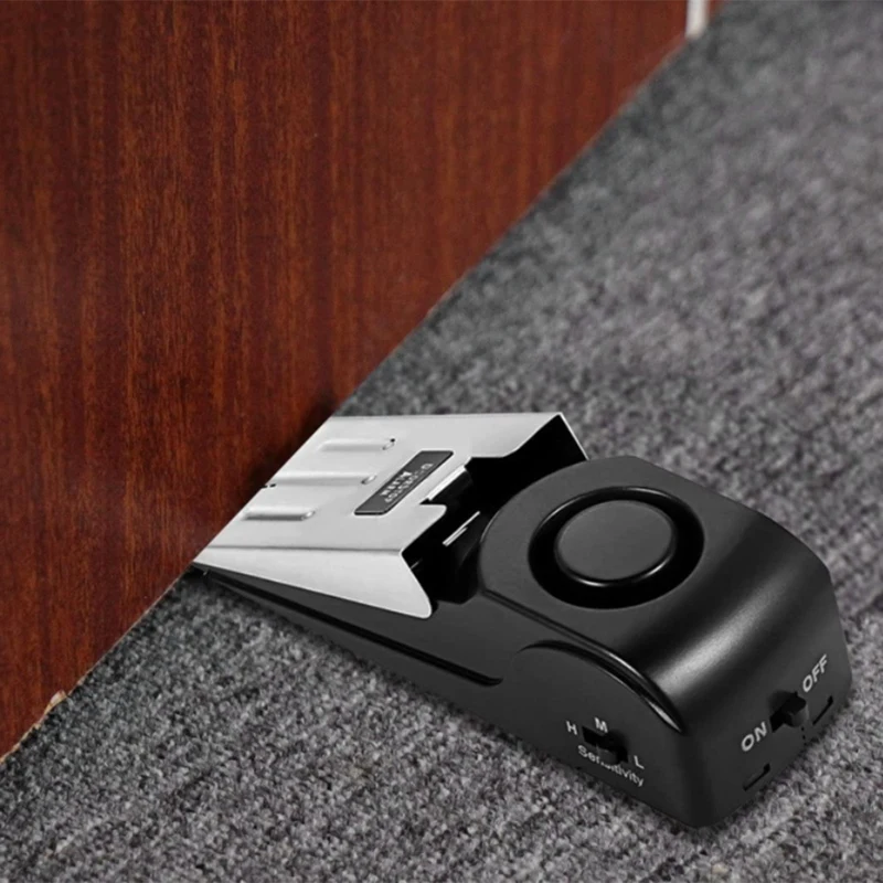 120DB Mini Wireless Vibration Alarm Door,Stop Alarm, for Home Wedge Shaped Stopper,Alert Security System Blocking System
120DB Mini Wireless Vibration Alarm Door,Stop Alarm, for Home Wedge Shaped Stopper,Alert Security System Blocking System