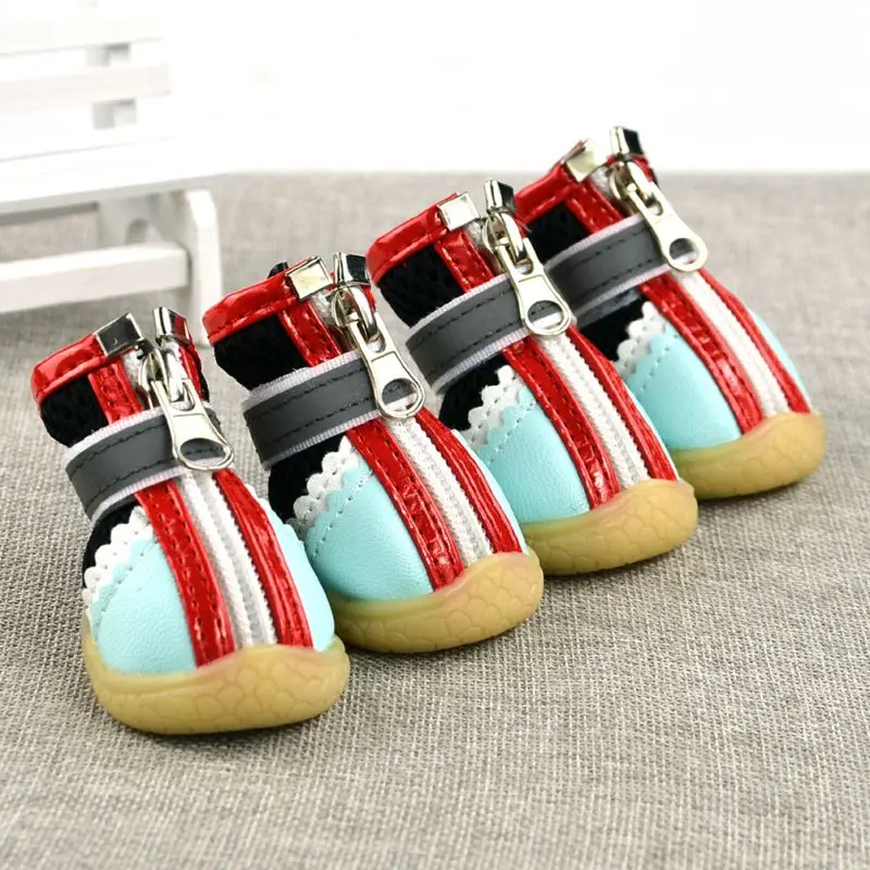 Dog Suede Zipper Shoes breathable Net Eyes Leather Shoes Multi-Size Anti-Slip Outdoor Shoes for Small & Medium dog
Dog Suede Zipper Shoes breathable Net Eyes Leather Shoes Multi-Size Anti-Slip Outdoor Shoes for Small & Medium dog