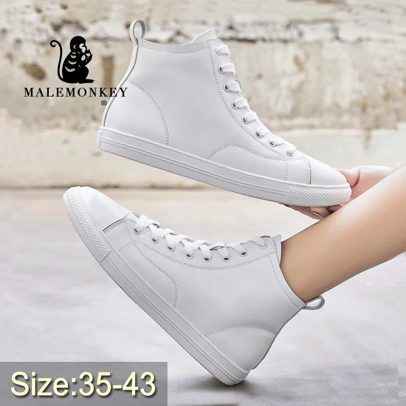 Casual High Top Women Flat Shoes White Sneakers 2021 Autumn Non Slip Comfortable Soft Female Shoe Zapatos De Mujer Large Size 43
Casual High Top Women Flat Shoes White Sneakers 2021 Autumn Non Slip Comfortable Soft Female Shoe Zapatos De Mujer Large Size 43