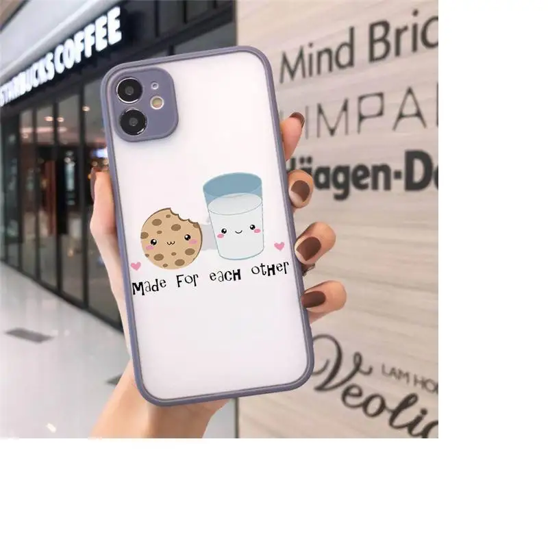 Best Friend Couple Food Phone Cases Matte Transparent For iPhone 12 Mini 11 Pro XR XS Max 7 8 Plus 
Best Friend Couple Food Phone Cases Matte Transparent For iPhone 12 Mini 11 Pro XR XS Max 7 8 Plus