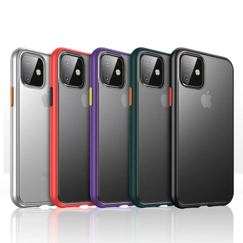 Shockproof Transparent Hybrid Silicone Phone Case For iPhone X XS XR Max 8 7 6 S Plus 11 Pro 2019 Clear Soft Back Cover Capinhas
Shockproof Transparent Hybrid Silicone Phone Case For iPhone X XS XR Max 8 7 6 S Plus 11 Pro 2019 Clear Soft Back Cover Capinhas