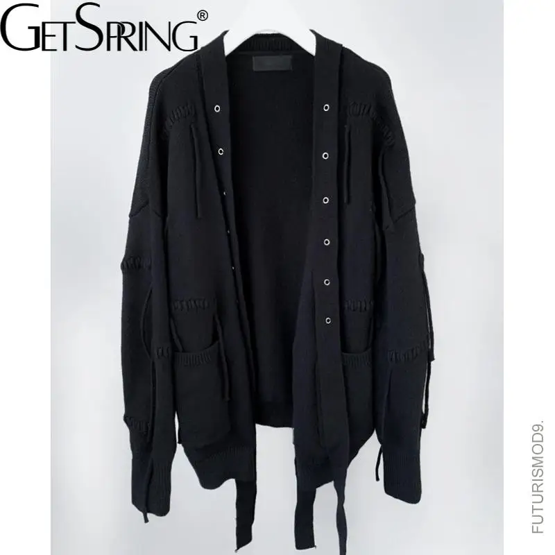 GetSpring Women Sweater Tassels Stitching Asymmetric Knitted Cardigan Loose Casual Long Female Coat Autumn Winter Tops 2021 New
GetSpring Women Sweater Tassels Stitching Asymmetric Knitted Cardigan Loose Casual Long Female Coat Autumn Winter Tops 2021 New