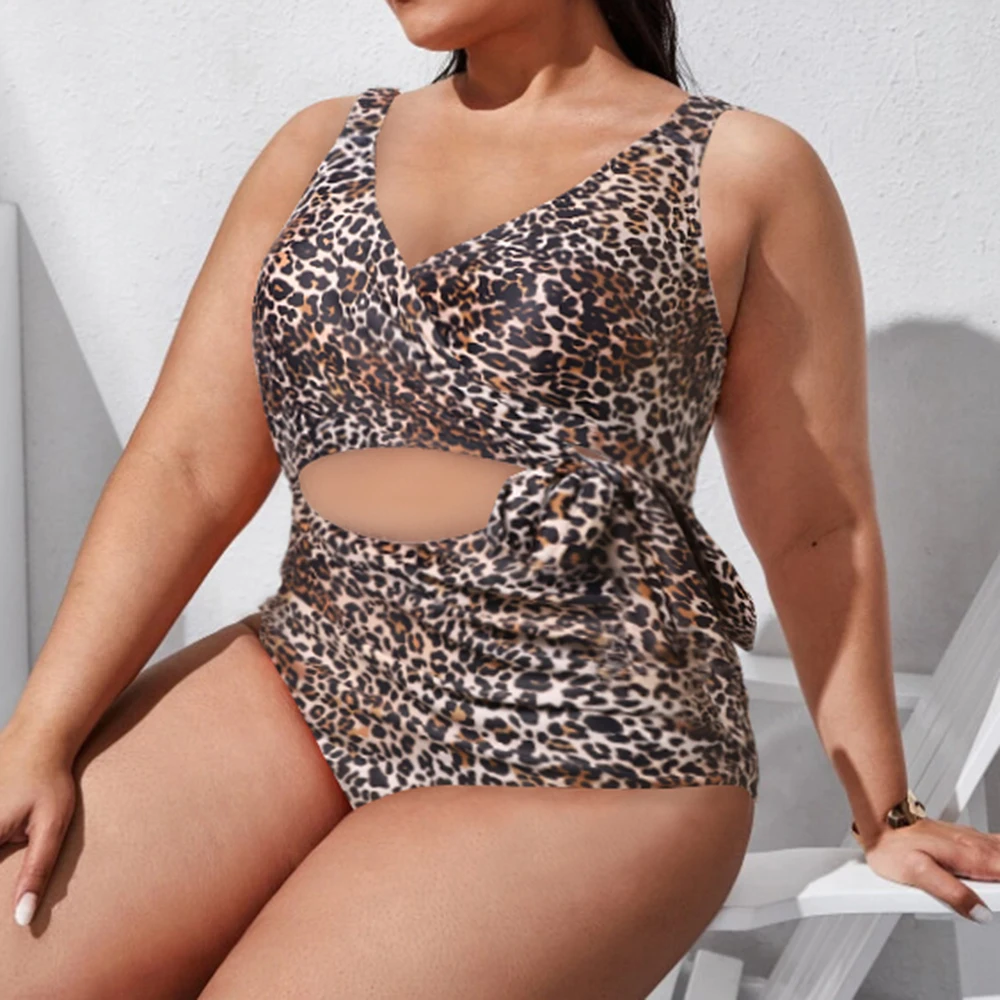 2022 Summer New Arrival Women Plus Size XL-4XL One Piece Swimwear Sexy Leopard Print Monokini Bandage Swimsuit Bathing Suit
2022 Summer New Arrival Women Plus Size XL-4XL One Piece Swimwear Sexy Leopard Print Monokini Bandage Swimsuit Bathing Suit