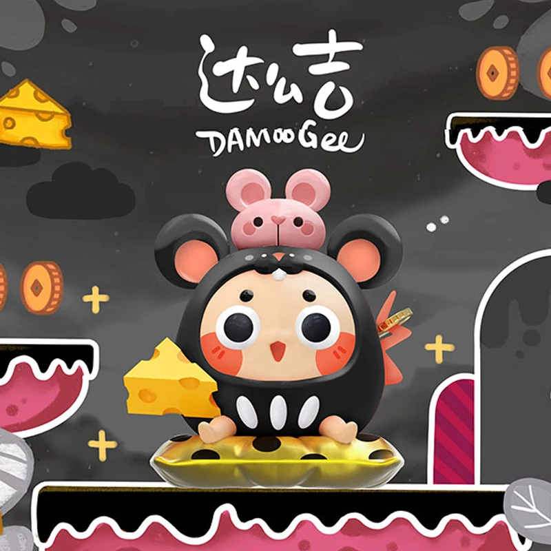 DAMOOGEE Rich Series Blind Box Guess Bag Caja Ciega Toys Doll Cute Anime Figure Desktop Ornaments Gift Collection
DAMOOGEE Rich Series Blind Box Guess Bag Caja Ciega Toys Doll Cute Anime Figure Desktop Ornaments Gift Collection