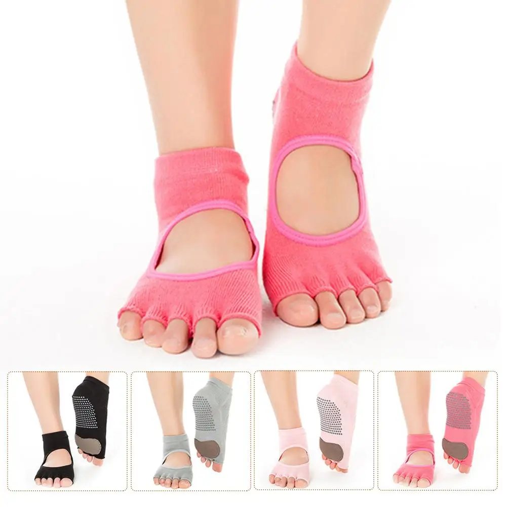 Yoga Toeless Socks Non Slip And Non Skid Sticky Grip Sock Combed Cotton Workout Socks For Women And Girls Doing Pilates Barre Ba
Yoga Toeless Socks Non Slip And Non Skid Sticky Grip Sock Combed Cotton Workout Socks For Women And Girls Doing Pilates Barre Ba