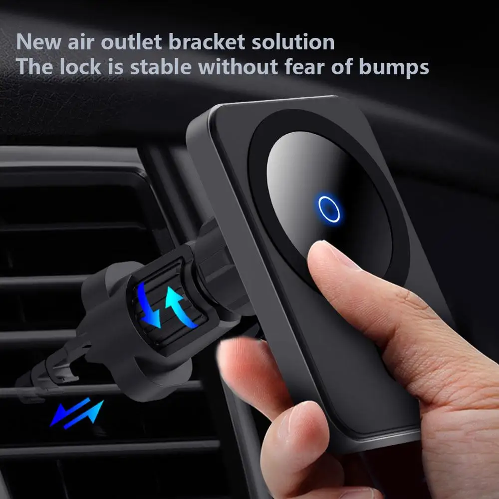 15W Magnetic Wireless Charger Car Charger For iPhone 12 Pro Max Mini Huawei Xiaomi For MagSafe Wireless Charger Bracket
15W Magnetic Wireless Charger Car Charger For iPhone 12 Pro Max Mini Huawei Xiaomi For MagSafe Wireless Charger Bracket