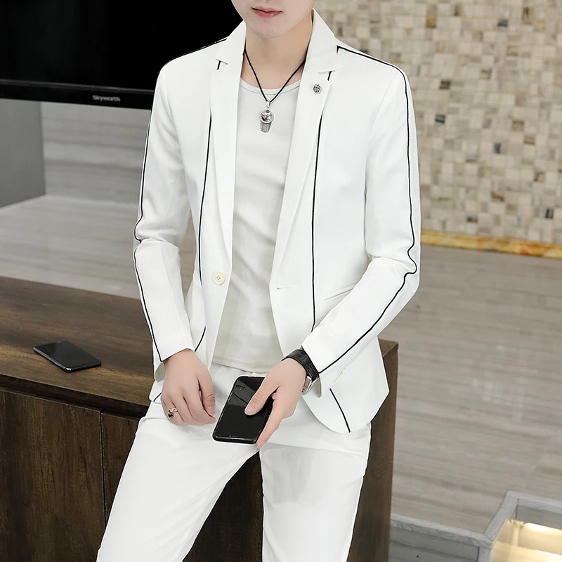 DYB&ZACQ 2021 New Men's Spring and Autumn Suit Jacket Banquet Trend Small Suit Jacket Casual Pants 2xl 3xL
DYB&ZACQ 2021 New Men's Spring and Autumn Suit Jacket Banquet Trend Small Suit Jacket Casual Pants 2xl 3xL