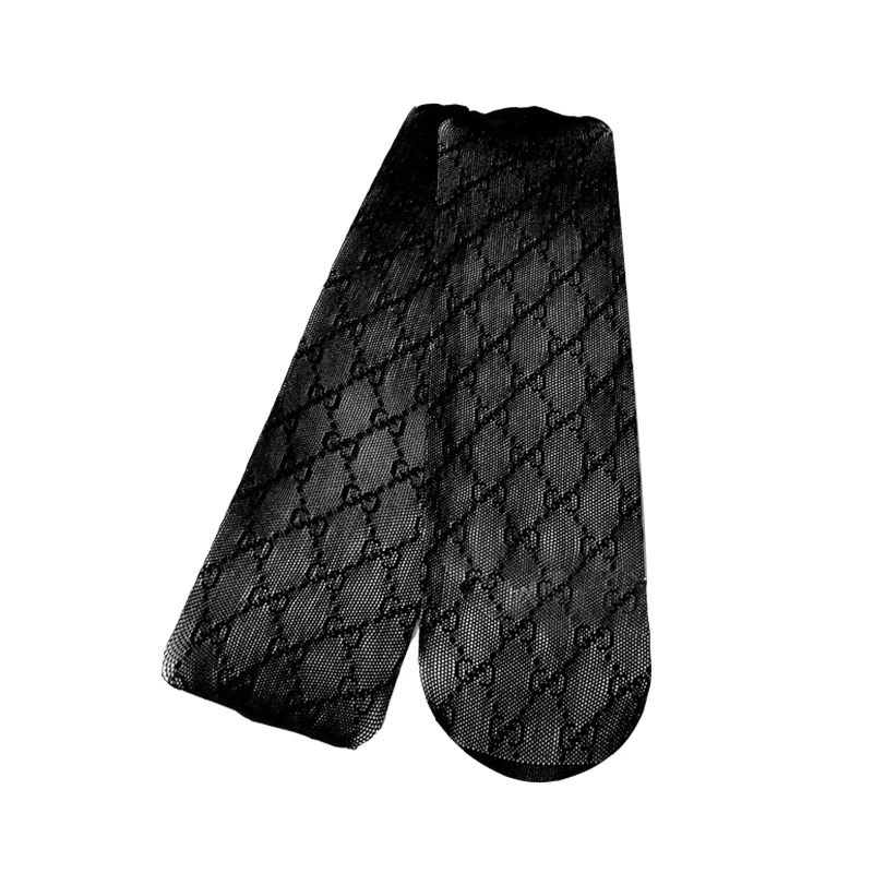 Sexy Letter Black Silk Trend Stockings Women Pantyhose Jacquard Sexy Fishnet Stockings Hollow Fashion Thin Bottoming Socks
Sexy Letter Black Silk Trend Stockings Women Pantyhose Jacquard Sexy Fishnet Stockings Hollow Fashion Thin Bottoming Socks